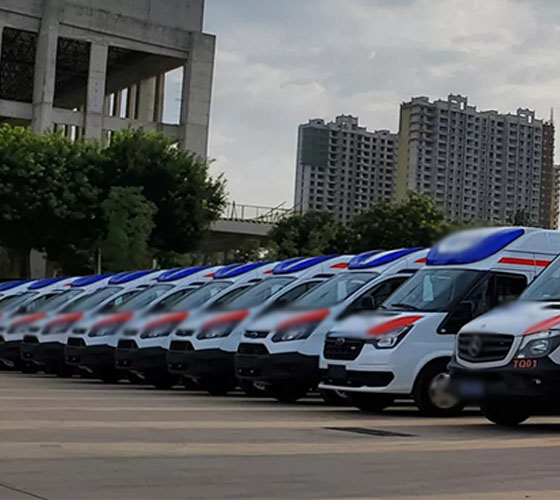 高平县服务车队展示