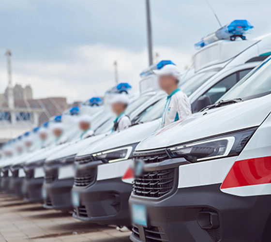 高平县服务车队展示